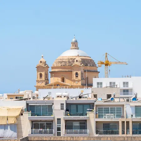 Sunny Country Views Penthouse Close To Gnejna Bay Apartment L-Imgarr
